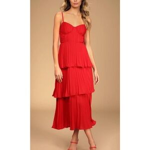 Lulus Red Formal Dress